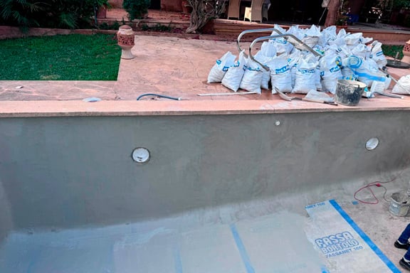 Pool rehabilitation in campos | Pool Mallorca